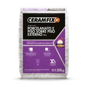 Argamassa Piso sobre Piso Externo Cinza – Ceramfix 20kg