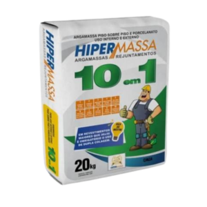 Argamassa Multiuso 10 em 1 Cinza – Hipermassa 20kg