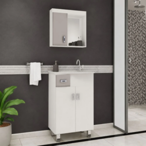 Balcony kit 50 branco/cabernet