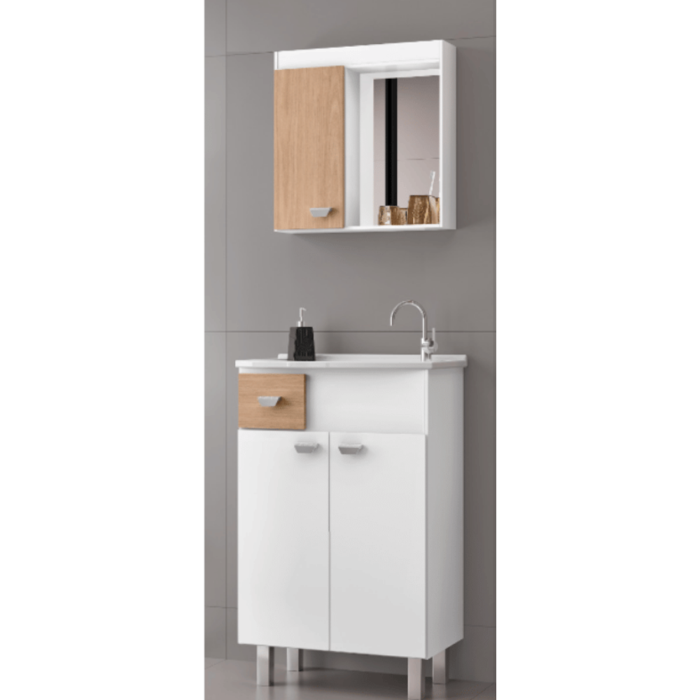 Balcony kit 50 branco/tauari