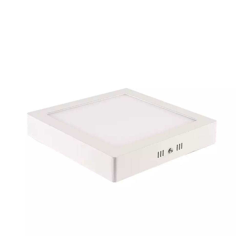 Painel Led 12w Sobrepor Quadrado Tech Slim 4.100k - Branco Blumenau