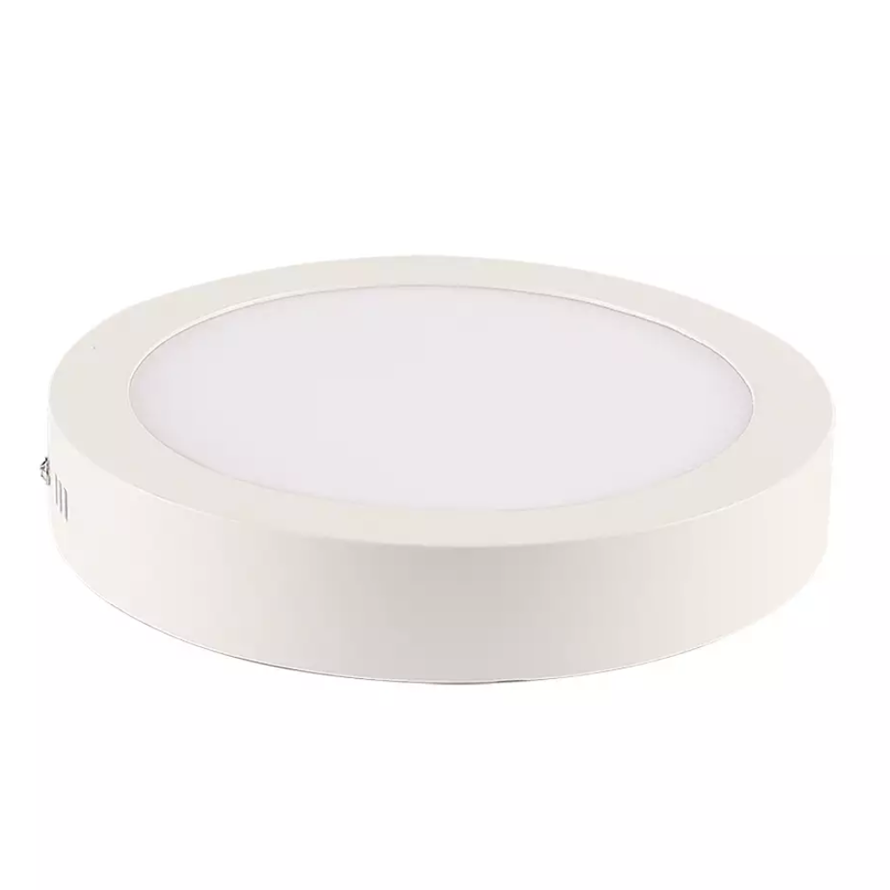 Painel Led 18w Sobrepor Redondo 6.500k - Branco Blumenau