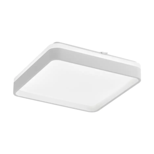 Plafon Led Duetto Quad. 38cm 30wT emperatura de Cor Ajustável - Branco Blumenau