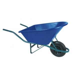 Carrinho Mão 90l Aro Plástico 3,25 Metasul Azul