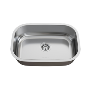 Cuba Inox N1 Brilho Plus Furo 3.1/2" (46x30x14cm) Ghelplus