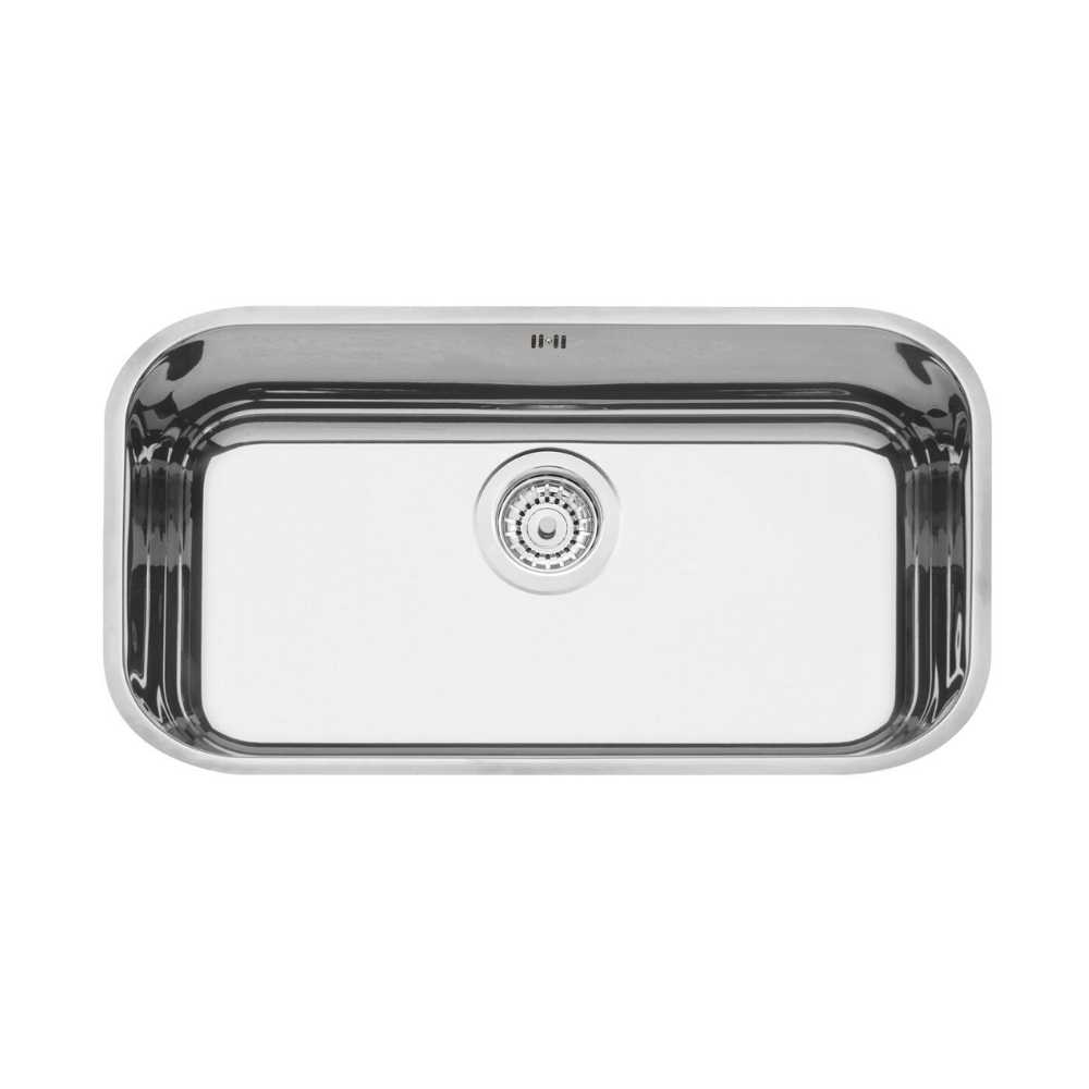 Cuba Inox Ret 56x34x17cm C/Val. 4.1/2" Tramontina