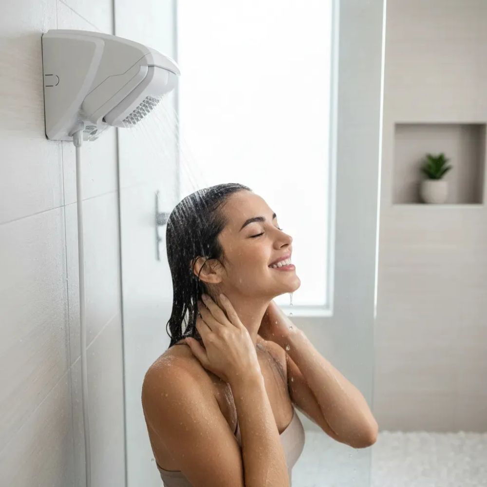Fame ducha compacta white 220v 7800w - Imagem 2