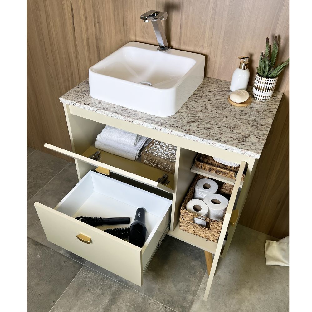 Gaam cj. 800 veneza areia taeda branco amarelo - Imagem 2