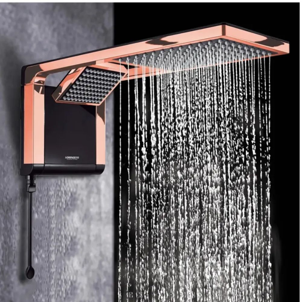 Lorenzetti Chuveiro Acqduo Bk/Rg 220v 7800w - Imagem 2