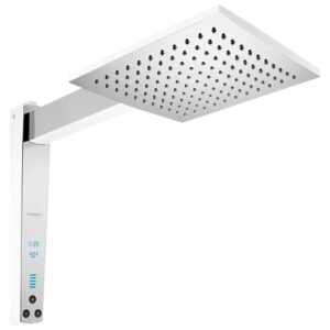 Lorenzetti chuveiro acqcentury digital branco/cromado 220v 7500w
