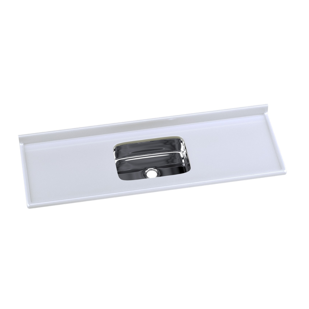 Pia Roralit 160x55cm Cb Inox Ge Rorato