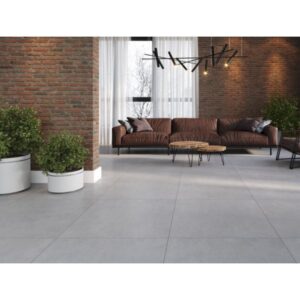 Porcelanato Almeida A 81x81 Broadway Dark Grey Acetinado