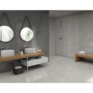 Porcelanato Damme A 83x83 - Rur83006 Limestone Antracita
