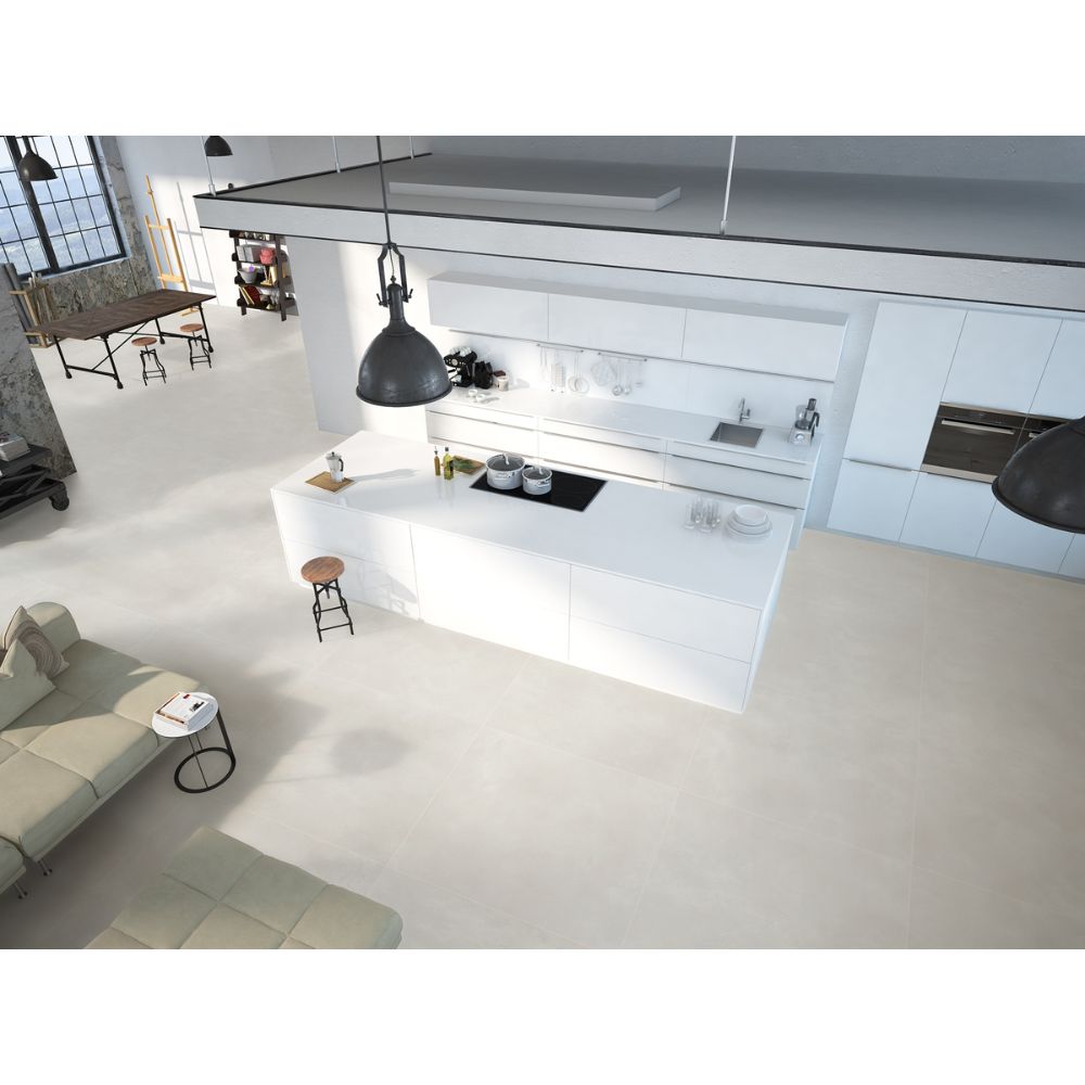 Porcelanato Delta A 84x84 - Barcelona Off White 84 Ac