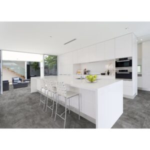 Porcelanato Delta A 84x84 - Pulpis Grafite In Esmaltado Acetinado