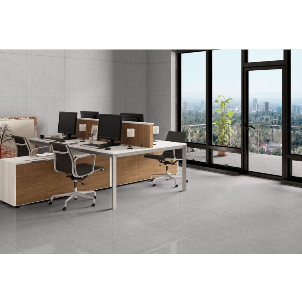 Porcelanato Lef A 71X71 - Ar72079 Metrópole Grafite Acetinado
