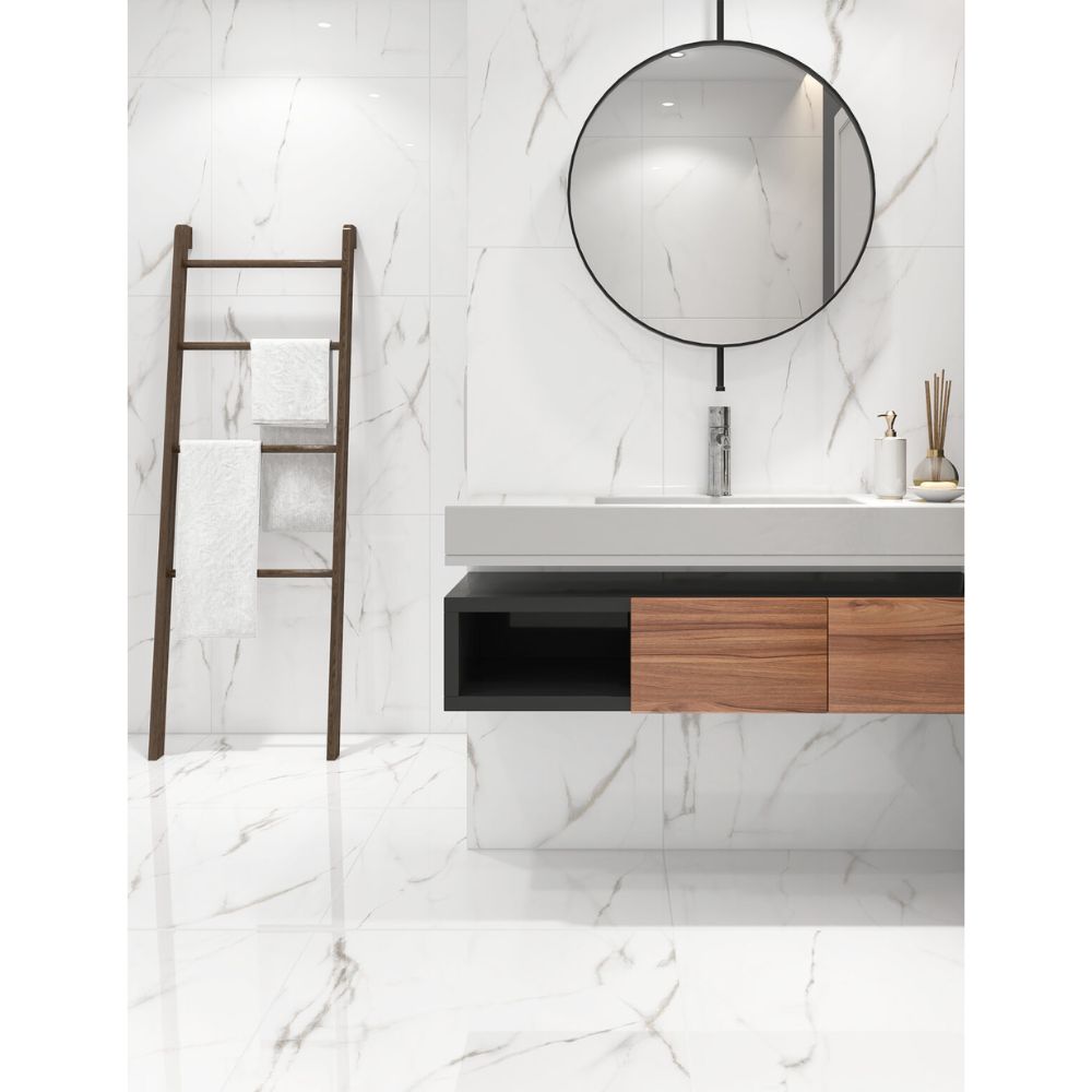 Porcelanato Lef A 71X71 - PTR71084 Calacata Gold Polido Ret