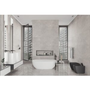 Porcelanato Lef A 72X72 - Ar72086 Pulpis Grey Acetinado