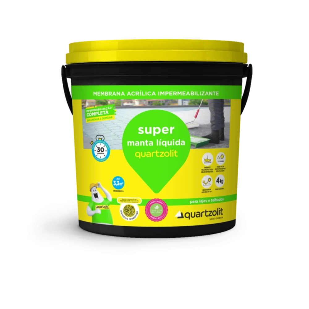 Quartzolit super manta liq 1 bco - gl 4kg