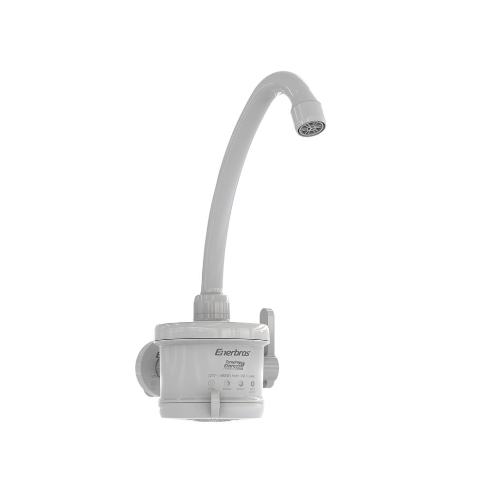 Torneira Elétrica Enerbras Plus 4T Branca