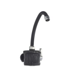 Torneira Elétrica Enerbras Plus 4T Preta com Cromado 220V 5500W