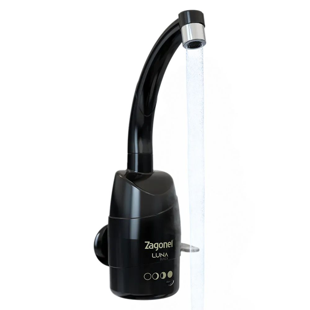 Torneira Elétrica Luna Black 4T Preta