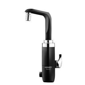 Torneira Eletrônica Essence de Bancada Preta com Cromado 220V 5500W