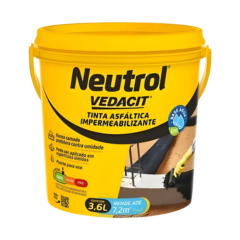 Vedacit neutrol base agua 2 - 3,6lts