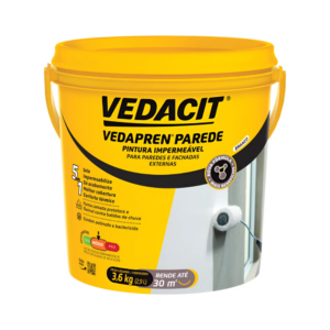 Vedacit vedapren parede 1 bco balde 3,6 lt