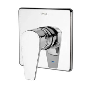 Acabamento Para Base Monocomando Chuveiro Baixa Pressão Lift Cromado Docol