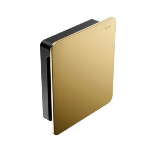 Acabamento Para Válvula De Descarga De Parede Docolflat Ouro Polido Docol