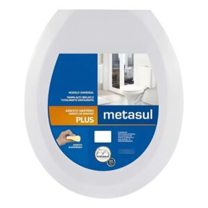Assento Almofadado Plus Branco Metasul
