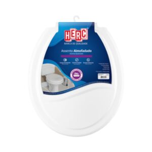 Assento Almofadado Prime Branco Herc