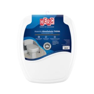 Assento Almofadado Thema Branco Herc
