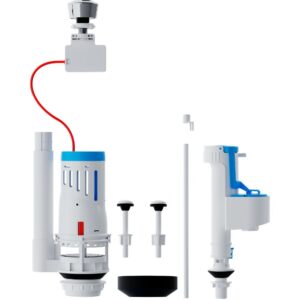Kit Completo P/ Caixa Acoplada C/ Acionador Branco E Castelo Superior Neo 340292-46 Blukit (cópia)