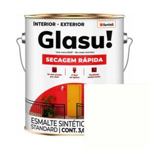 Esmalte Brilhante Branco 3,6l Glasu! - Suvinil