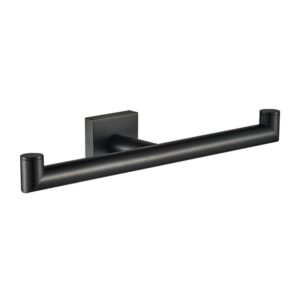 Suporte Toalha/Papel Loft Square Black B83 2022 Lorenzetti