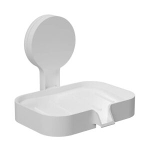Saboneteira C/Adesivo Branco Astra