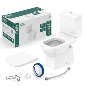 Kit Caixa Acoplada Elite Bco (Ass+Kit Inst.) Celite