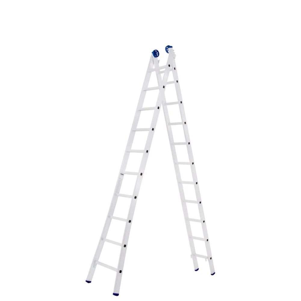 Escada Alumínio Extensível 2x10 - Mor