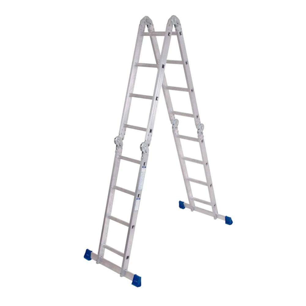 Escada Multifuncional 4x4 16 Degraus Mor