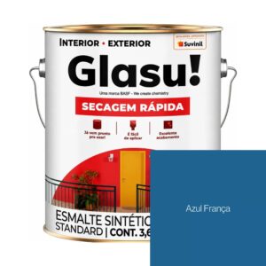 Esmalte Brilhante Azul França 3,6l Glasu! - Suvinil