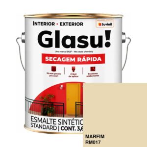 Esmalte Brilhante Marfim 3,6l Glasu! - Suvinil