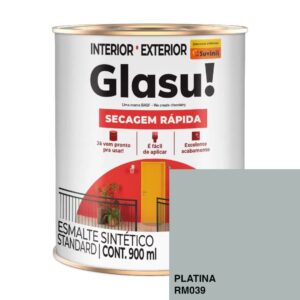 Esmalte Brilhante Platina 900ml Glasu! - Suvinil