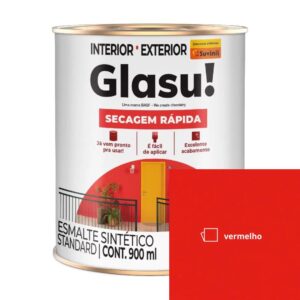 Esmalte Brilhante Vermelho 900ml Glasu! - Suvinil
