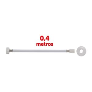 Flexível 40cm Br Pvc P/Água Mxf 1/2" Blukit