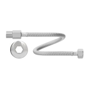 Flexível 40cm Inox ½ Censi