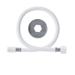 Flexível Pvc 1,20m Branco Mxf 1/2" Blukit