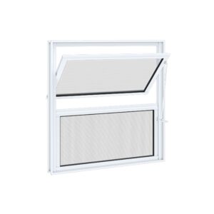 Janela Basculante S/Grade 2 Basc. - 60x60 Riobras