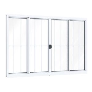 Janela Correr C/Grade 100x120 Riobras